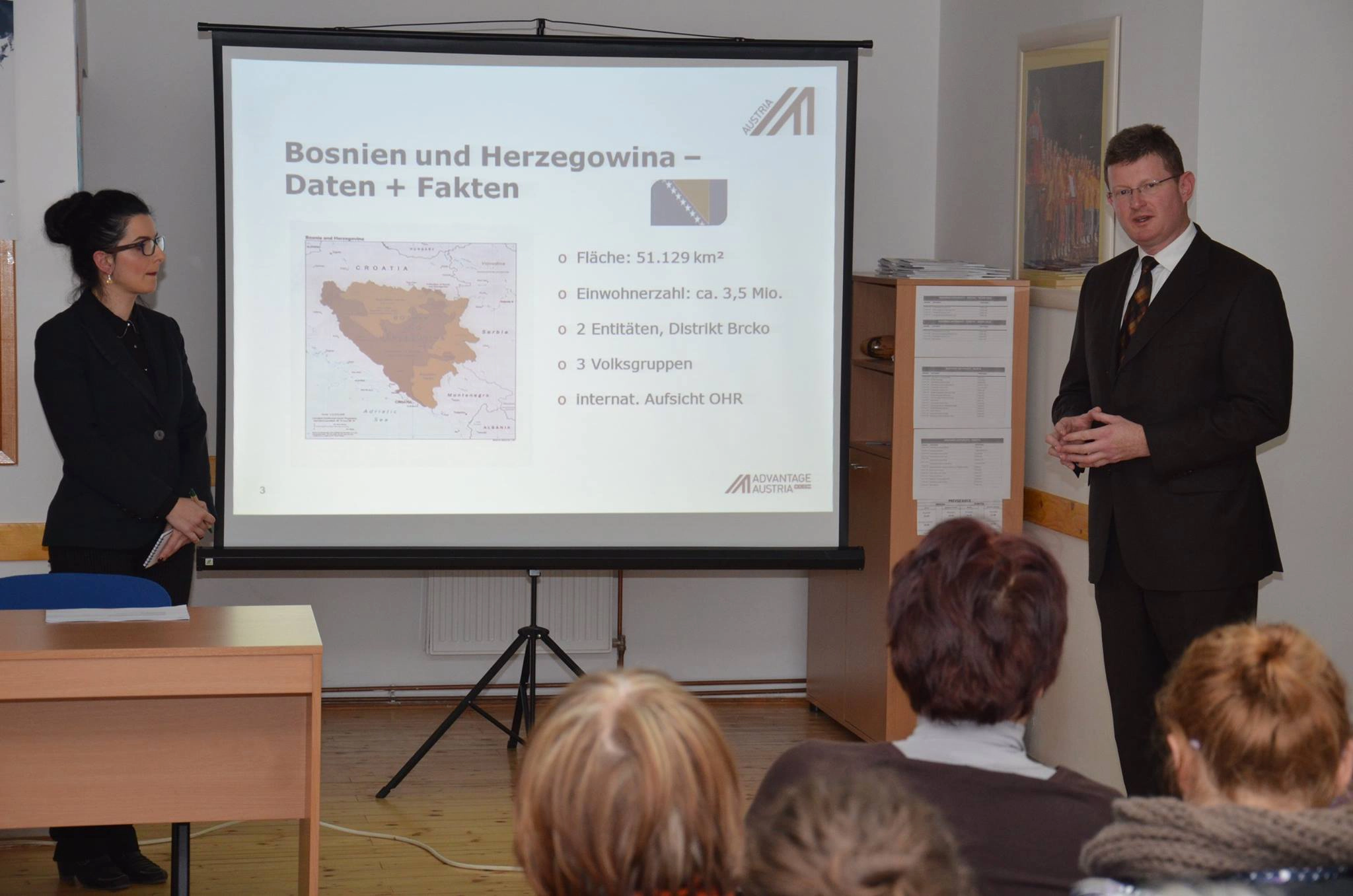 Europa Café - Austria at the Europehouse Srebrenica